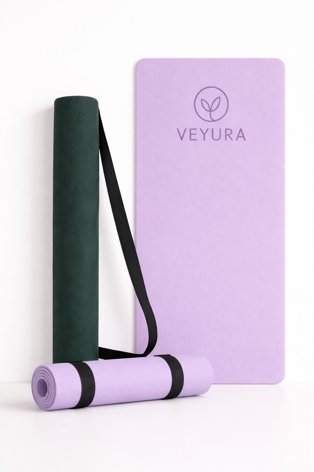 Veyura yoga set – Incl. eco yogamat & yogatas